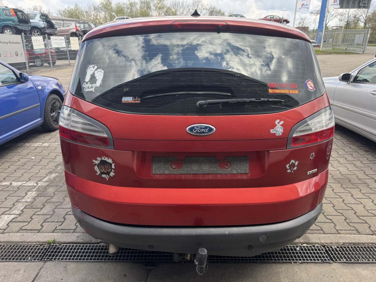 Ford Galaxy 2 original Heckklappe mit Heckscheibe Tango Rot Bj.2006